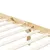 Produktbild 6 för Sängram himmelsäng massiv furu 100x200 cm
