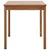 Produktbild 3 för Matbord honungsbrun 140x70x73 cm furu