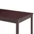Produktbild 4 för Matbord mörkbrun 180x90x73 cm furu
