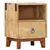 Produktbild 8 för Sängbord 40x30x52 cm massivt robust mangoträ