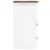 Produktbild 6 för TV-bänk mexikansk Coronastil furu vit 80x43x78 cm