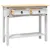 Produktbild 5 för Konsolbord mexikansk Coronastil furu vit 90x34,5x73 cm