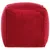 Produktbild 2 för Sittpuff bomullssammet 40x40x40 cm rubinröd