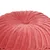 Produktbild 2 för Sittpuff bomullssammet smockdesign 40x30 cm rosa
