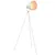 Produktbild 2 för Trebent golvlampa metall vit E27