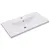 Produktbild 2 för Inbyggt handfat 81x39,5x18,5 cm keramik vit