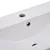 Produktbild 6 för Inbyggt handfat 81x39,5x18,5 cm keramik vit