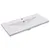 Produktbild 2 för Inbyggt handfat 91x39,5x18,5 cm keramik vit