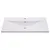 Produktbild 3 för Inbyggt handfat 91x39,5x18,5 cm keramik vit