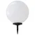 Produktbild 5 för Solcellslampor med LED 2 st sfäriska 50 cm RGB