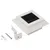 Produktbild 6 för Solcellslampor 12 st LED fyrkantiga 12 cm vit