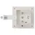 Produktbild 7 för Solcellslampor 12 st LED fyrkantiga 12 cm vit
