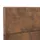 Sängram brun konstmocka 120x200 cm