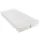 Säng med madrass grå och vit konstläder 90x200 cm