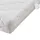 Säng med madrass grå konstläder 140x200 cm