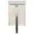 Produktbild 3 för Skrivbord flygplansdesign silver 112x50x76 cm metall