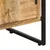 Produktbild 7 för Bokhylla med 4 hyllplan 124x30x180 cm grovt mangoträ