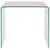 Produktbild 2 för Soffbord brun marmor 50x50x45 cm härdat glas 