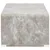 Produktbild 3 för Soffbord brun marmor 98x45x31 cm härdat glas