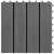 Produktbild 5 för Trall 22 st 30x30 cm 2 kvm WPC grå