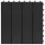 Produktbild 5 för Trall 22 st 30x30 cm 2 kvm WPC svart