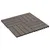 Produktbild 2 för Trall 22 st 30x30 cm 2 kvm WPC mörkbrun