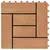 Produktbild 5 för Trall 22 st 30x30 cm 2 kvm WPC teakfärg