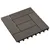 Produktbild 3 för Trall 22 st 30x30 cm 2 kvm WPC mörkbrun