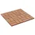 Produktbild 2 för Trall 22 st 30x30 cm 2 kvm WPC teakfärg