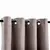 Produktbild 3 för Mörkläggningsgardiner med metallringar 2 st taupe 140x175 cm