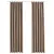 Produktbild 2 för Mörkläggningsgardiner med krokar 2 st taupe 140x245 cm
