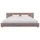 Säng med madrass rosa sammet 160x200 cm