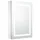 Badrumsskåp med spegel LED 50x13x70 cm