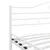 Produktbild 7 för Sängram vit metall 160x200 cm