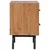 Produktbild 4 för Sängbord 40x35x55 cm massiv teak 