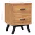 Produktbild 9 för Sängbord 40x35x55 cm massiv teak 