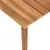 Produktbild 4 för Trädgårdsbord 60x60x36 cm massivt akaciaträ