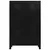 Produktbild 4 för Garderob industriell svart 90x40x140 cm stål