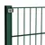 Produktbild 4 för Stängselpanel med stolpar järn 15,3x1,2 m grön