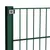 Produktbild 4 för Stängselpanel med stolpar järn 17x1,2 m grön