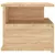 Produktbild 5 för Svävande sängbord sonoma-ek 40x31x27 cm konstruerat trä