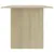 Produktbild 5 för Matbord sonoma-ek 180x90x76 cm spånskiva