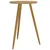 Produktbild 3 för Cafébord ljusbrun Ø50x76 cm MDF och järn