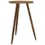 Produktbild 3 för Cafébord mörkbrun Ø50x76 cm MDF och järn