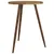Produktbild 2 för Cafébord mörkbrun Ø60x76 cm MDF och järn
