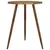 Produktbild 3 för Cafébord mörkbrun Ø60x76 cm MDF och järn