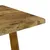 Produktbild 5 för Matbord mörkbrun 120x60x74 cm MDF och järn