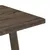 Produktbild 5 för Matbord grå 120x60x74 cm MDF och järn