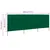 Produktbild 6 för Vindskydd 3 paneler tyg 400x80 cm grön