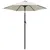 Produktbild 2 för Parasoll sandvit 200x224 cm aluminium